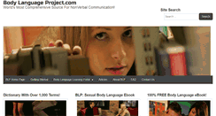 Desktop Screenshot of bodylanguageproject.com